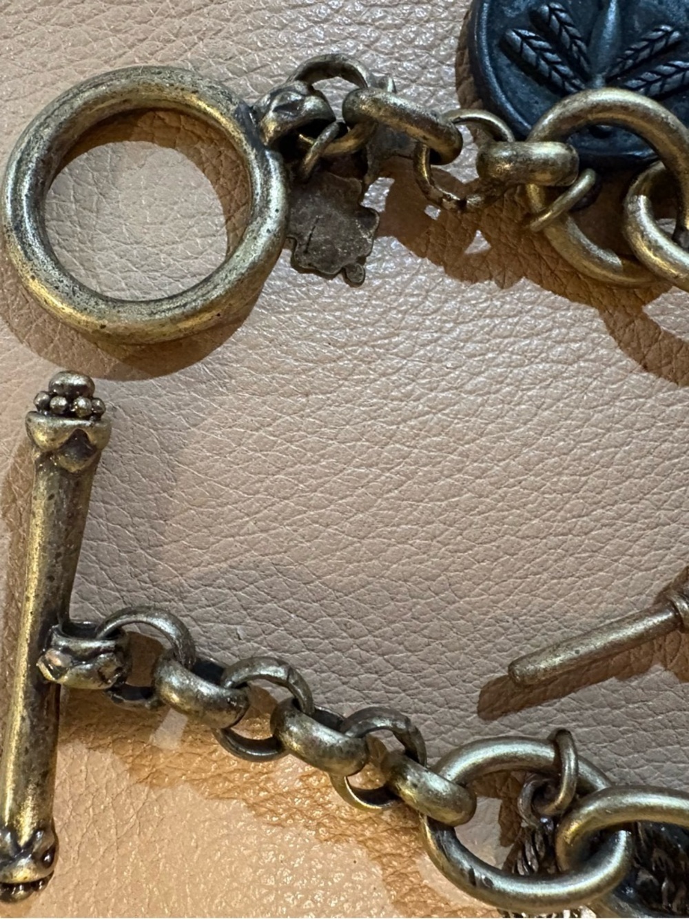 🍀VINTAGE RARE LUCKY BRAND Charm Bracelet - Picture 5 of 7